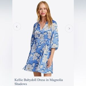 NWT Draper James Kellie Dress in Magnolia Shadows. Size L